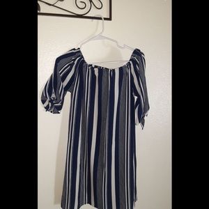 Off the shoulder dress